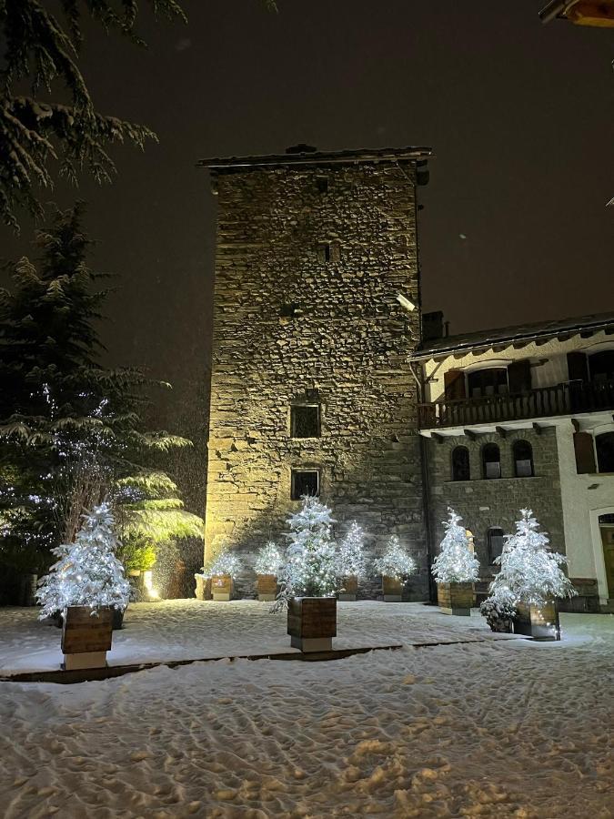 Chalet Blanc "Le Flocon" Курмайор Екстер'єр фото