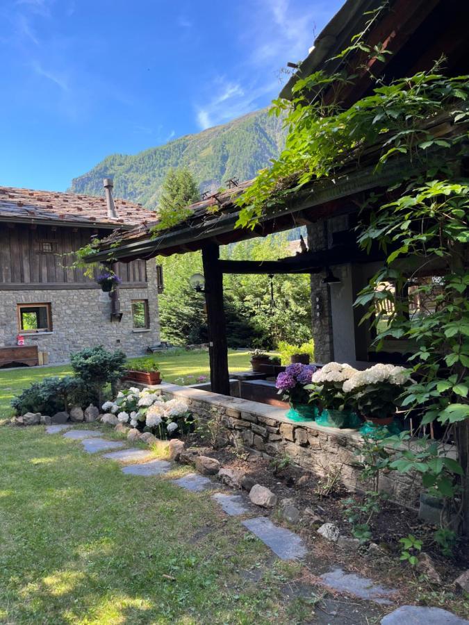Chalet Blanc "Le Flocon" Курмайор Екстер'єр фото